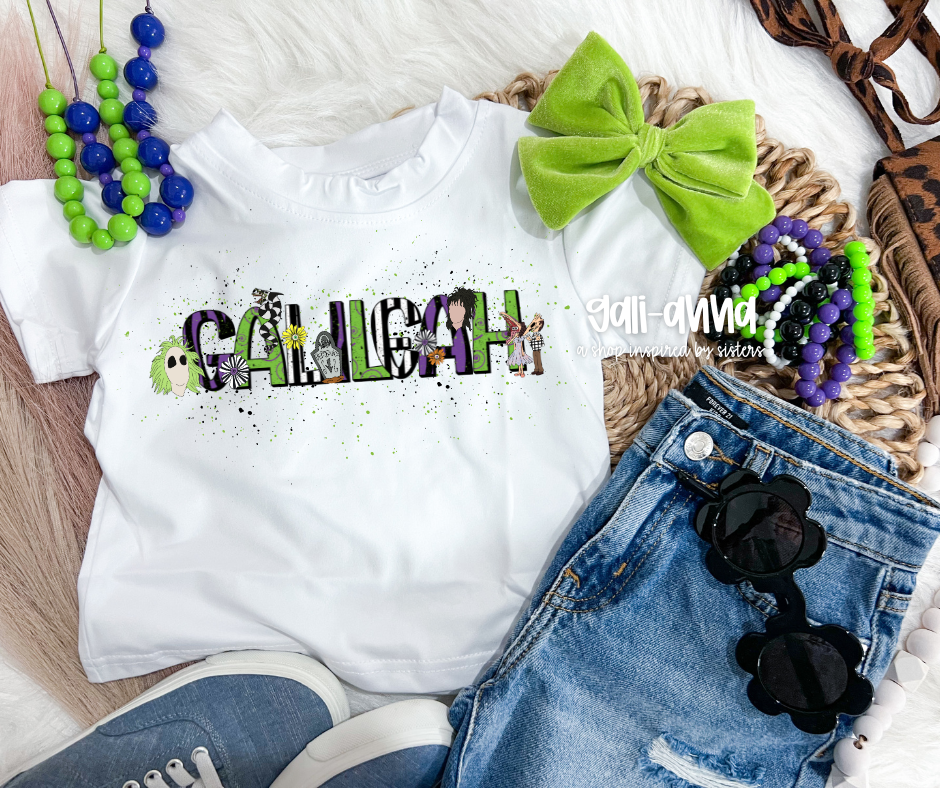 LIME VELVET - NOT SO DAINTY BOW