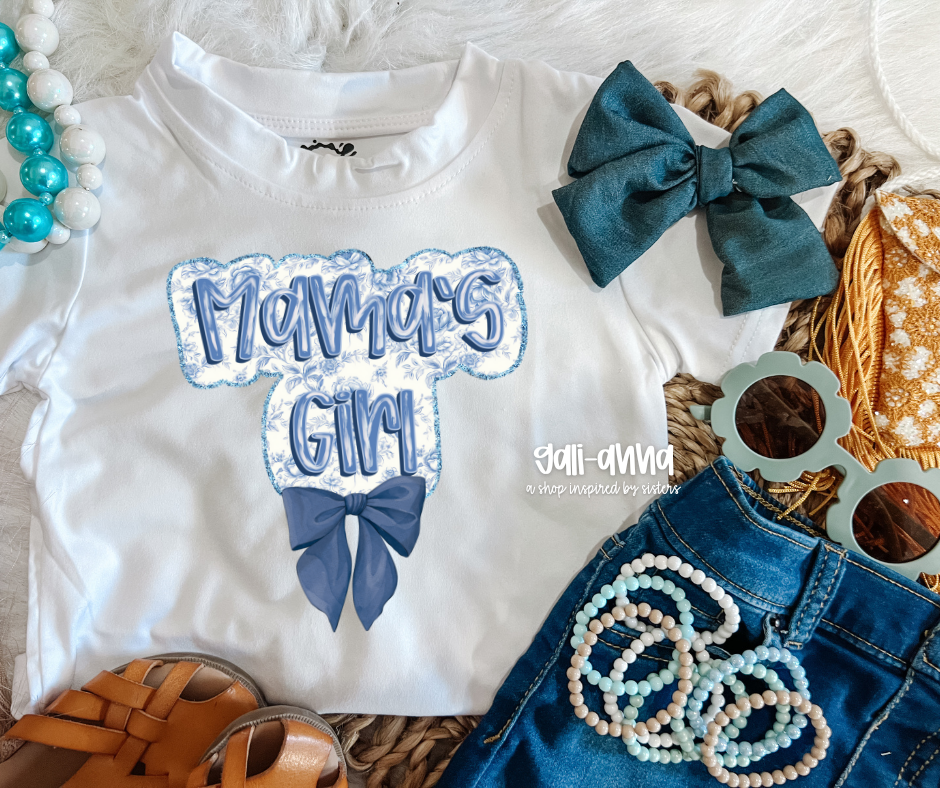 CHAMBRAY - NOT SO DAINTY BOW