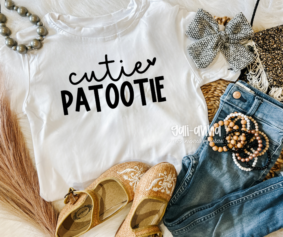 CUTIE PATOOTIE - KIDS TEE