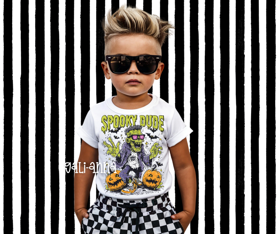 SPOOKY DUDE ... KIDS TEE