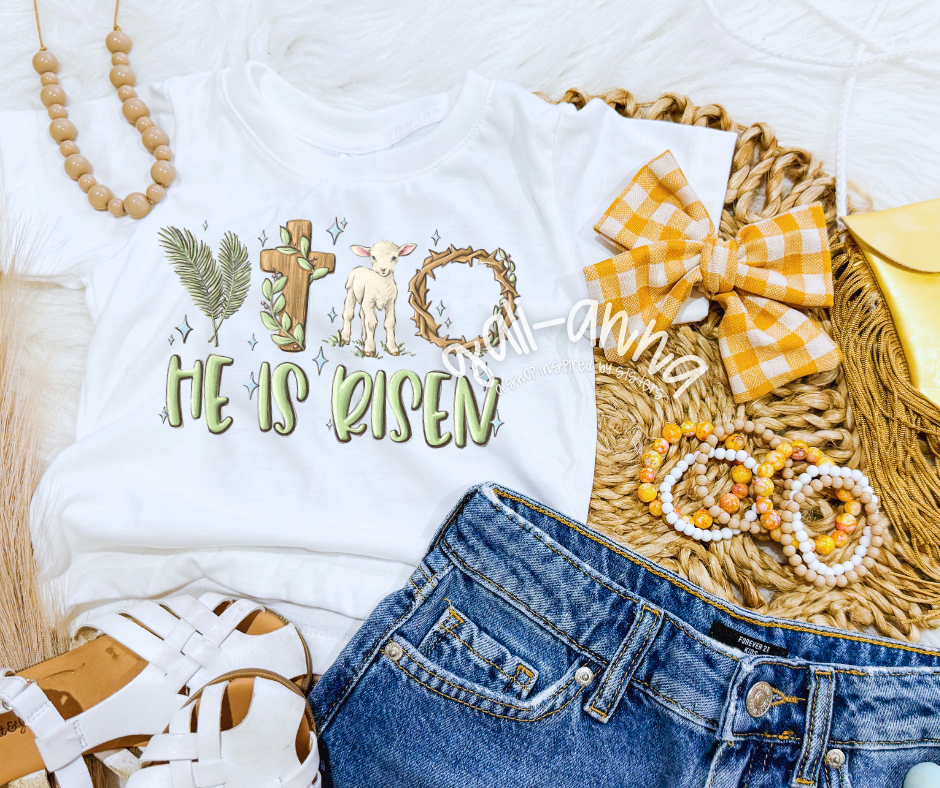 GOLDEN GINGHAM - NOT SO DAINTY BOW