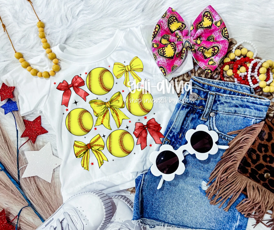 SOFTBALL HEART STITCH