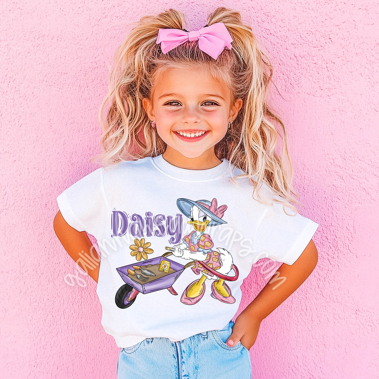 FARMING GIRL DUCK... KIDS TEE