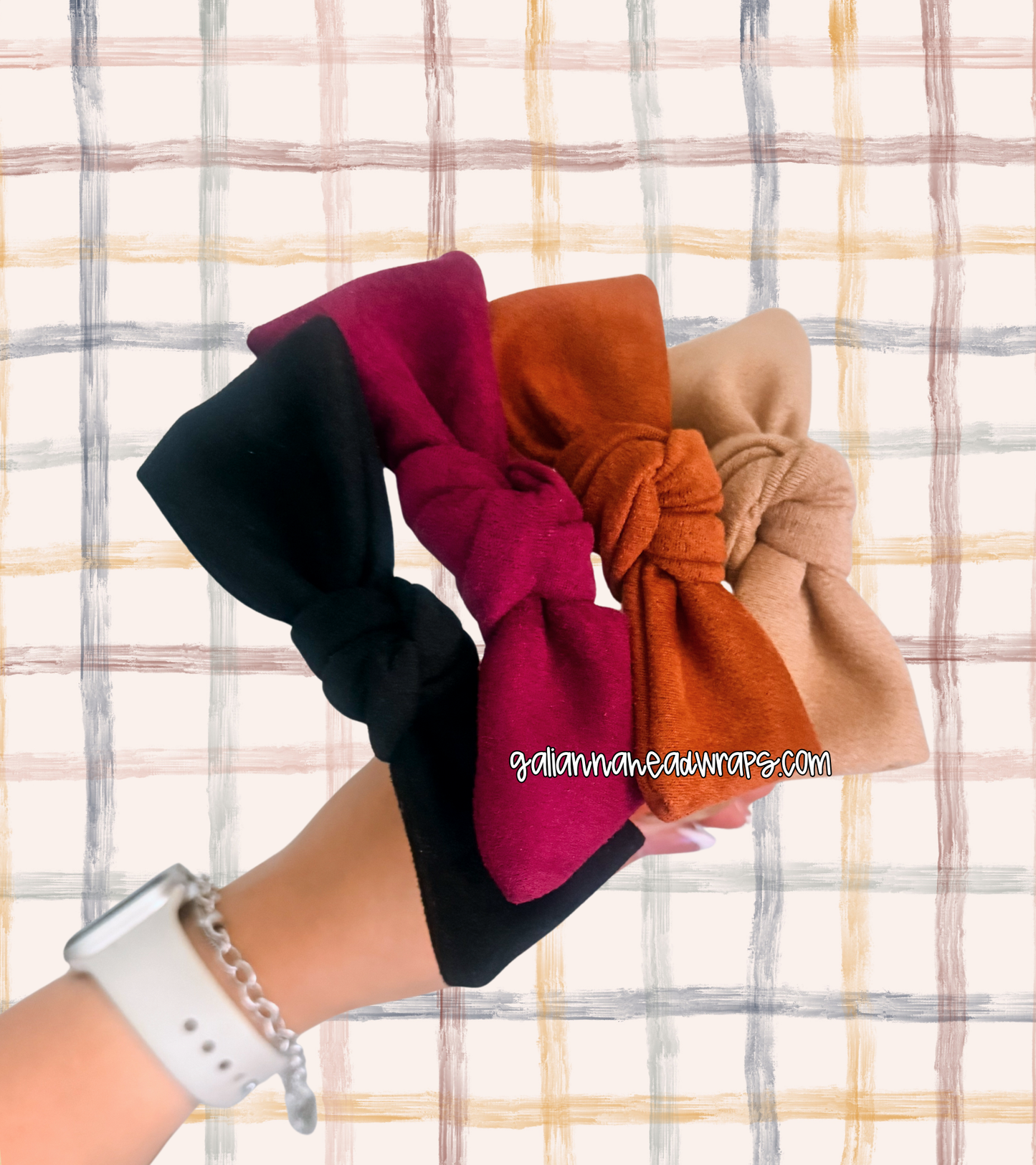 SUEDE DROP -  CUTE BOW BANDS