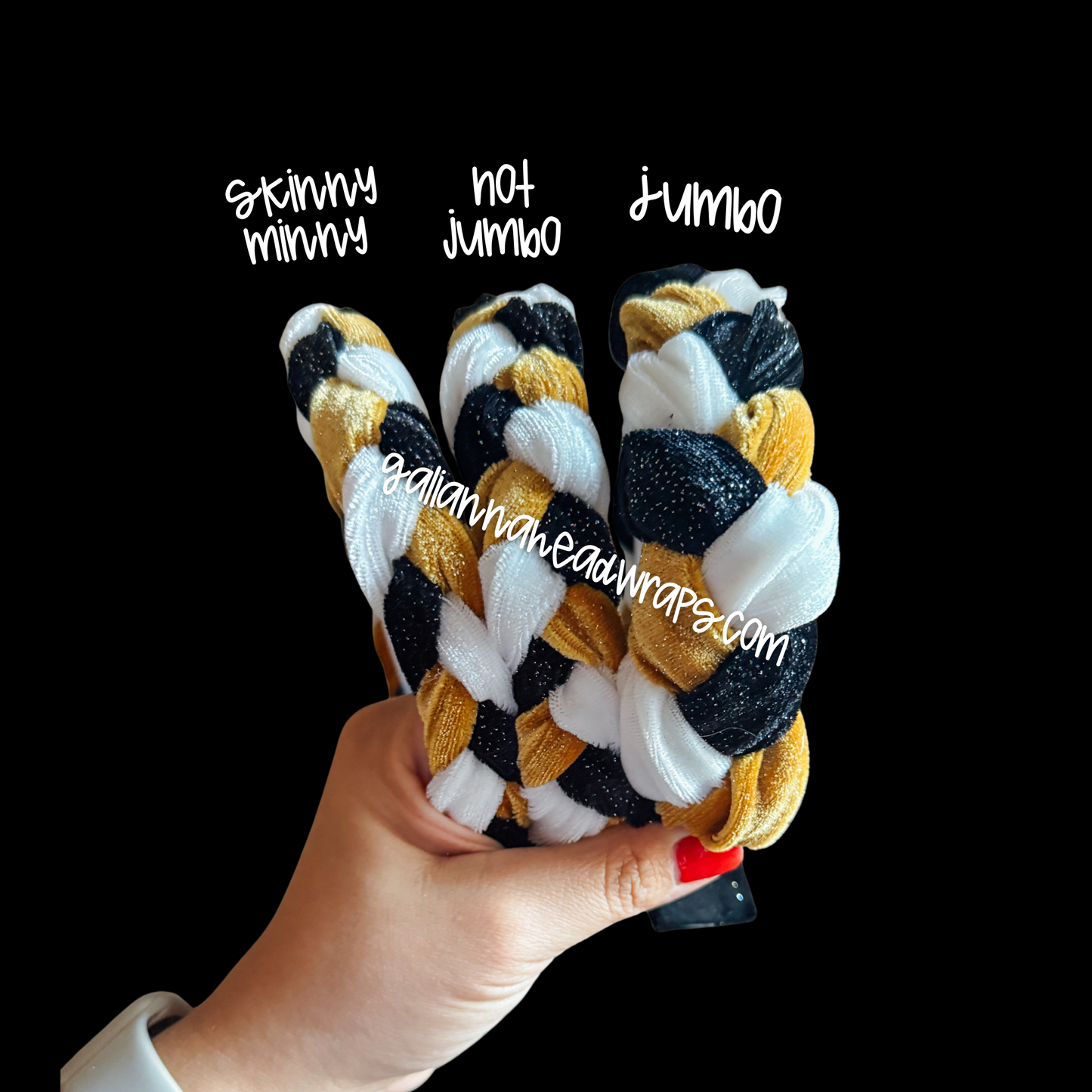 BLACK/GOLD/WHITE