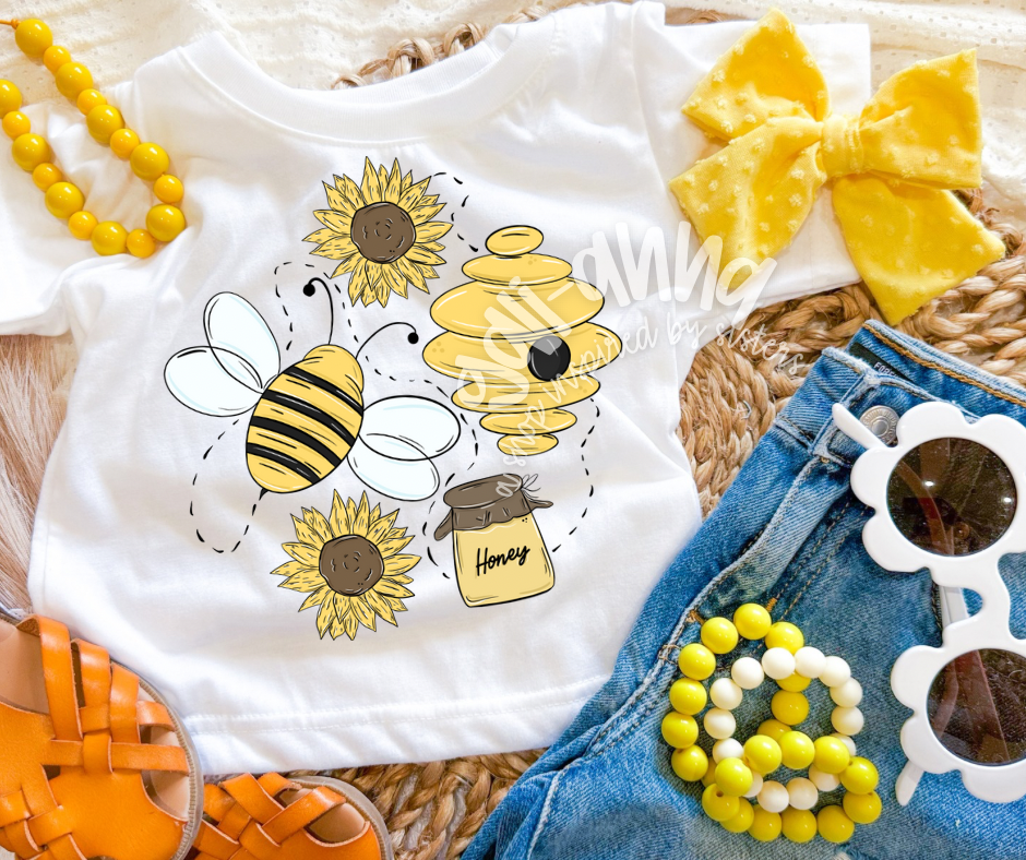 YELLOW SWISS DOTS - NOT SO DAINTY BOW