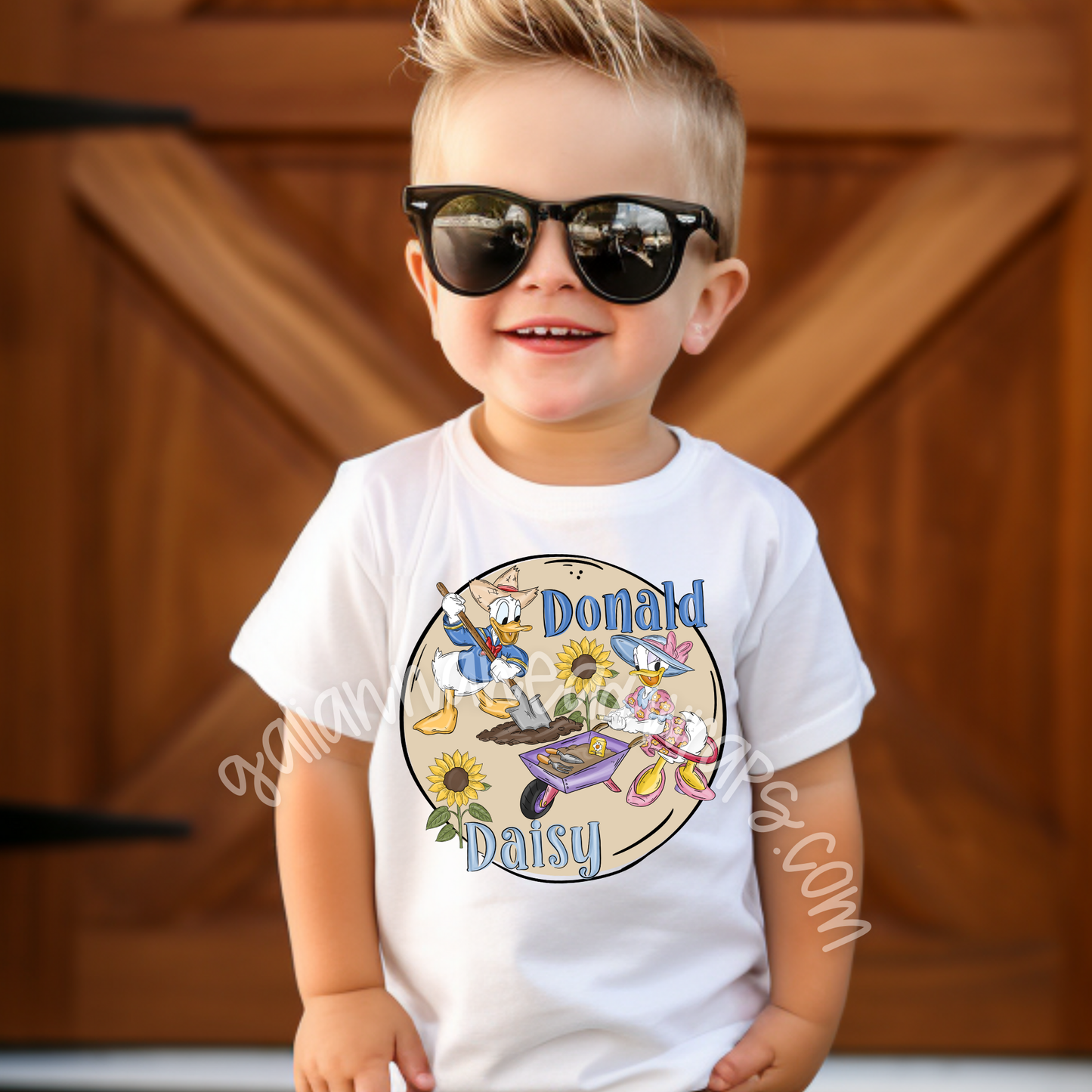 FARMING DUCK PAIR ... KIDS TEE