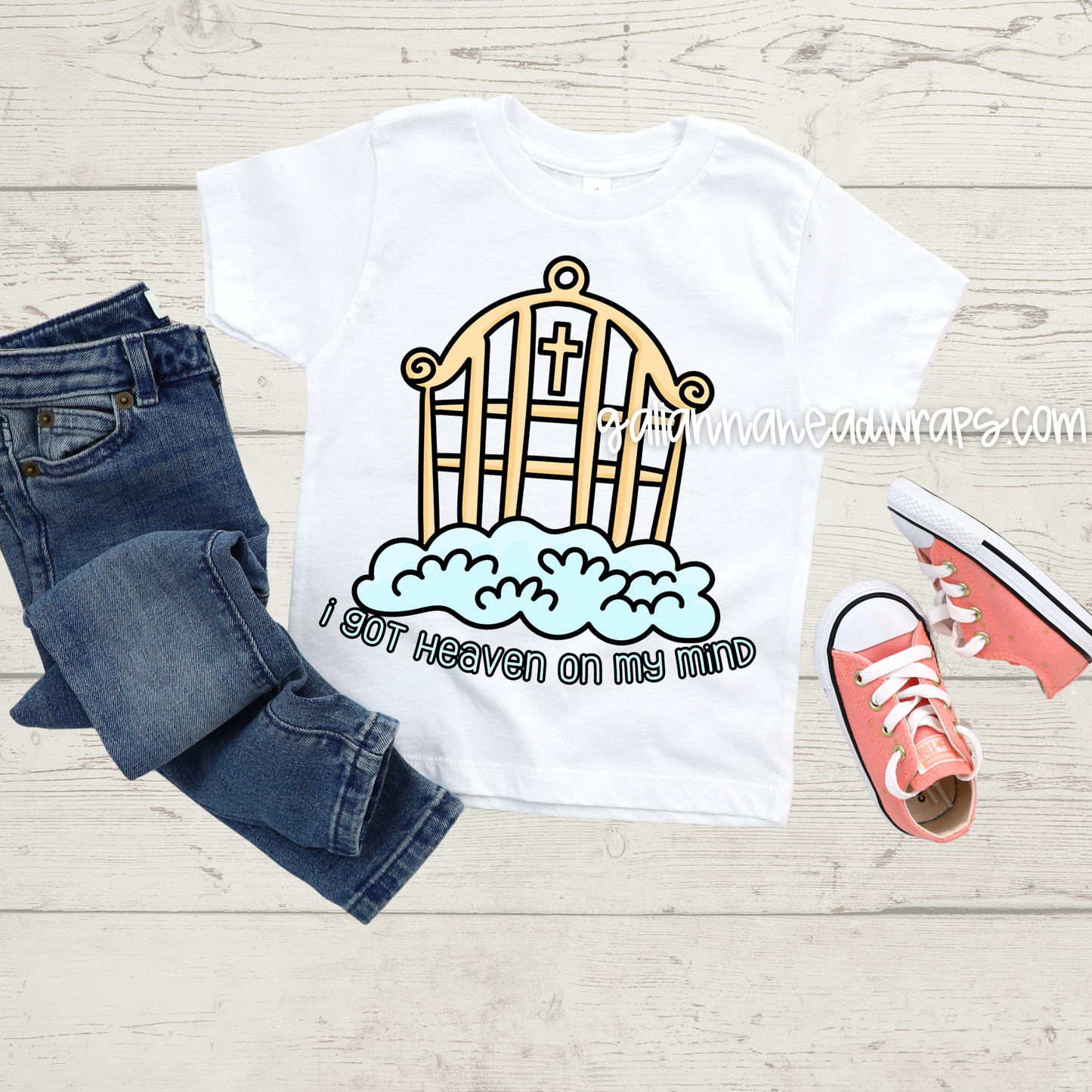 I GOT HEAVEN ON MY MIND ... KIDS TEE