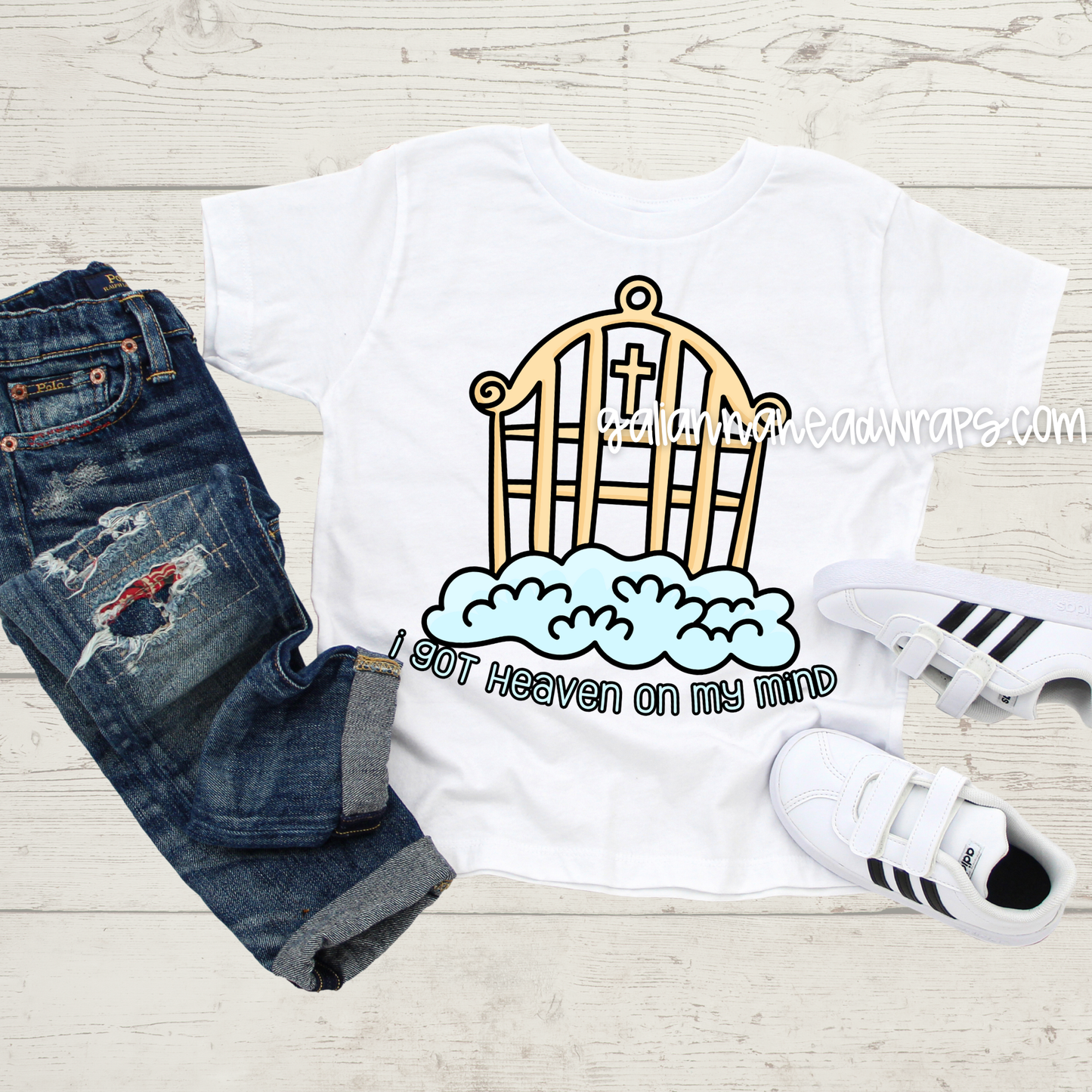 I GOT HEAVEN ON MY MIND ... KIDS TEE