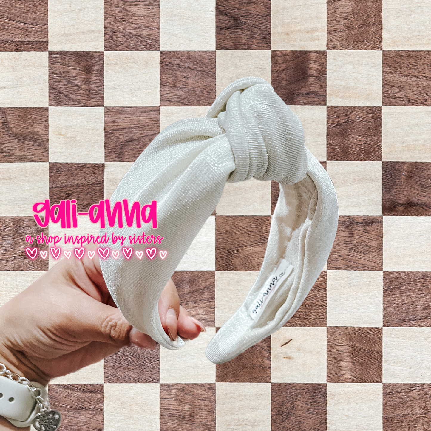 SHIMMERY IVORY NANA BAND