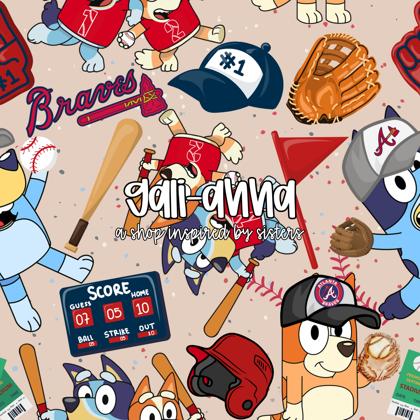 VIP PERK- BRAVES DOG *lssd