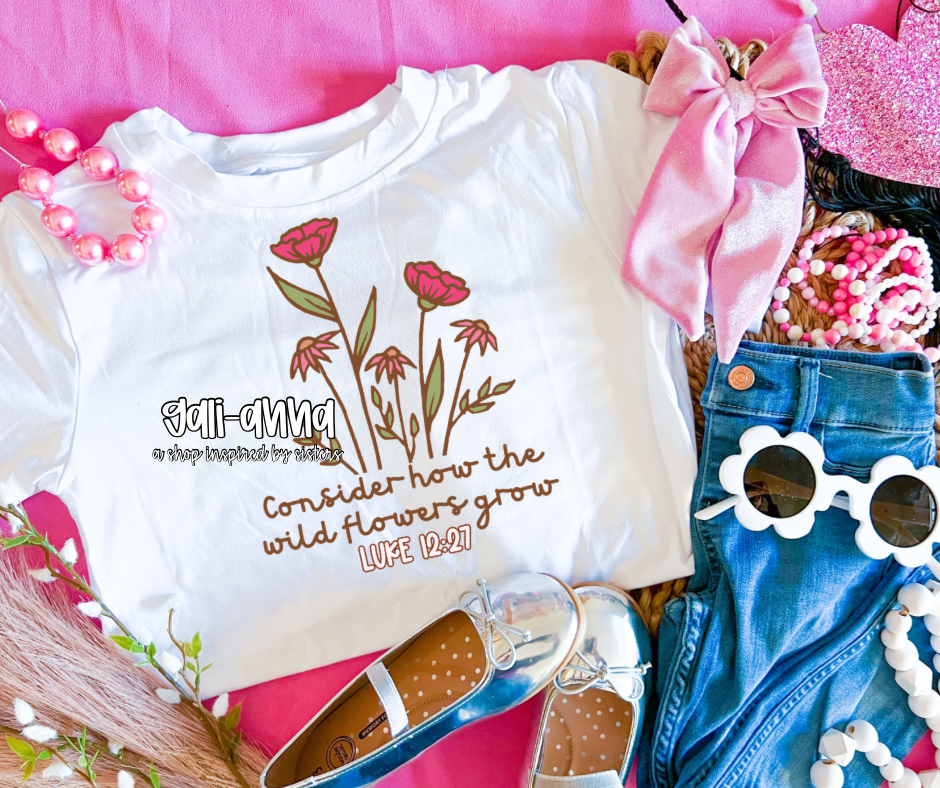 LUKE 12:27 - KIDS TEE