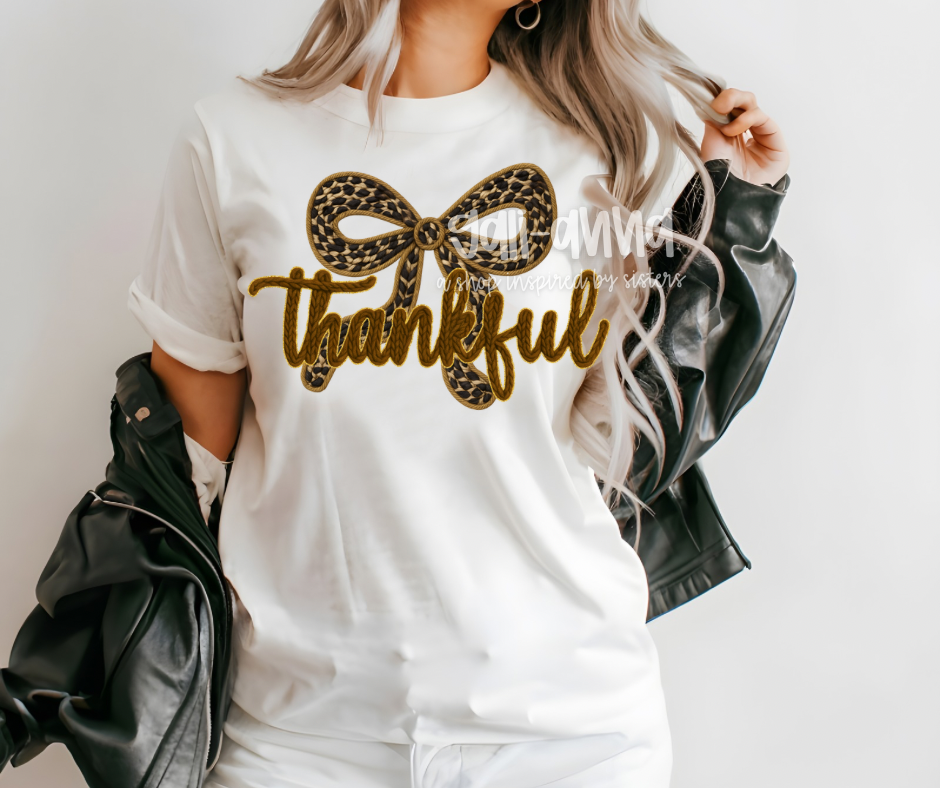 YARN THANKFUL ADULT TEE