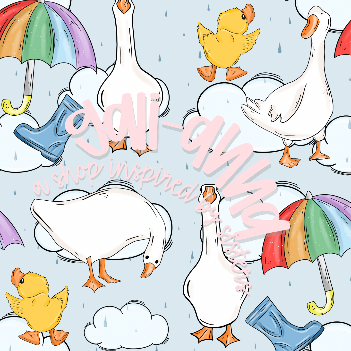 RAINY GOOSE BLUE COLORWAY *MWG