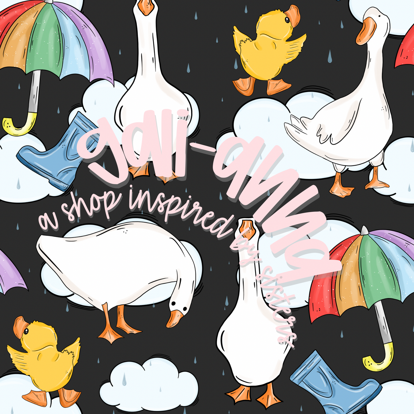 RAINY GOOSE BLACK COLORWAY *MWG