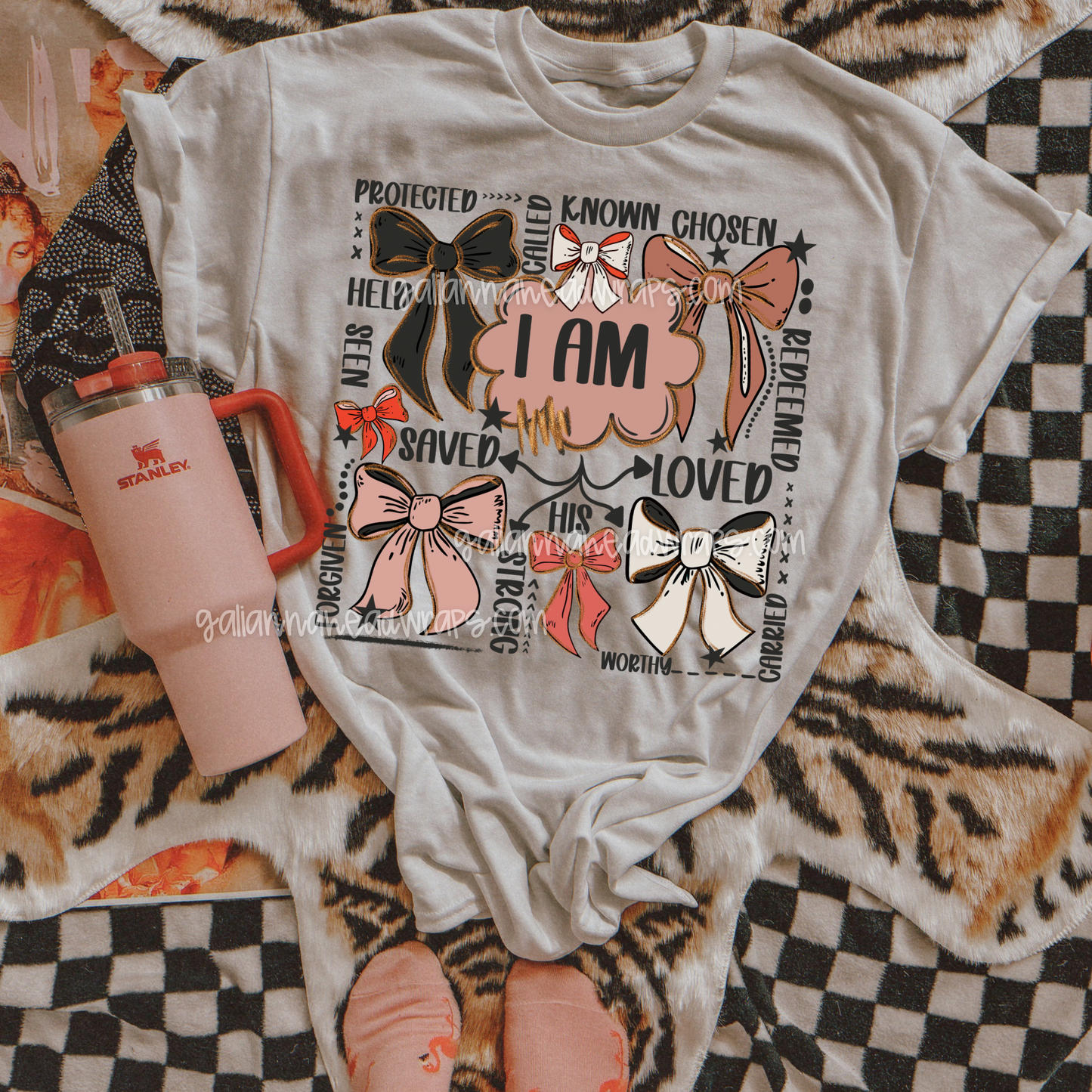 COQUETTE I AM… SAVED ADULT TEE