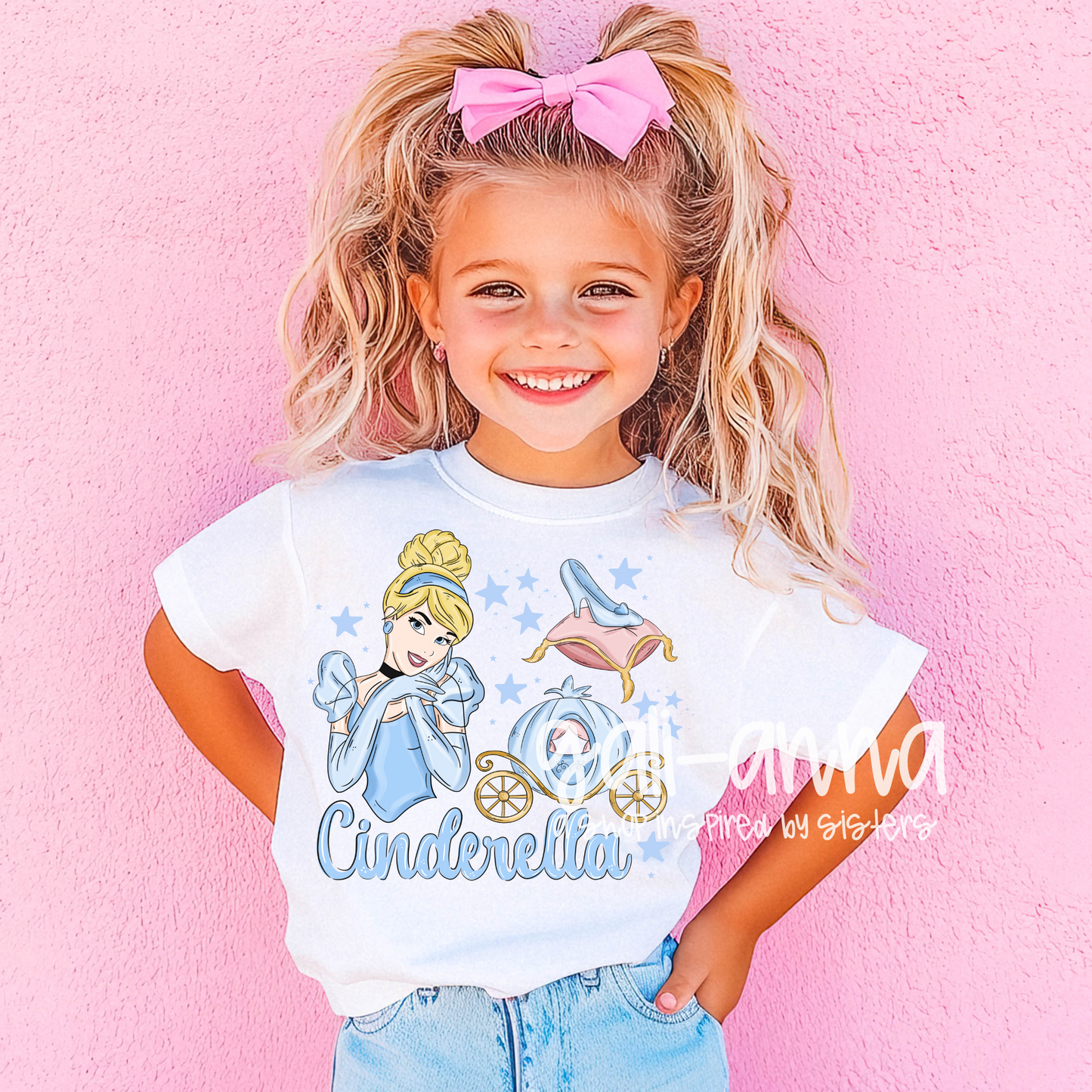 GLASS SLIPPER PRINCESS- KIDS TEE