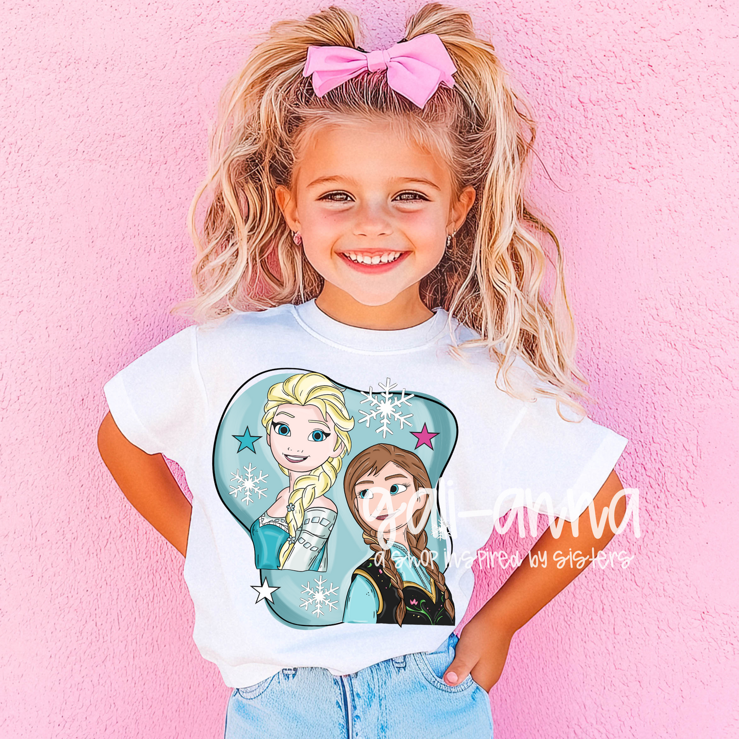 ICE SISTERS- KIDS TEE