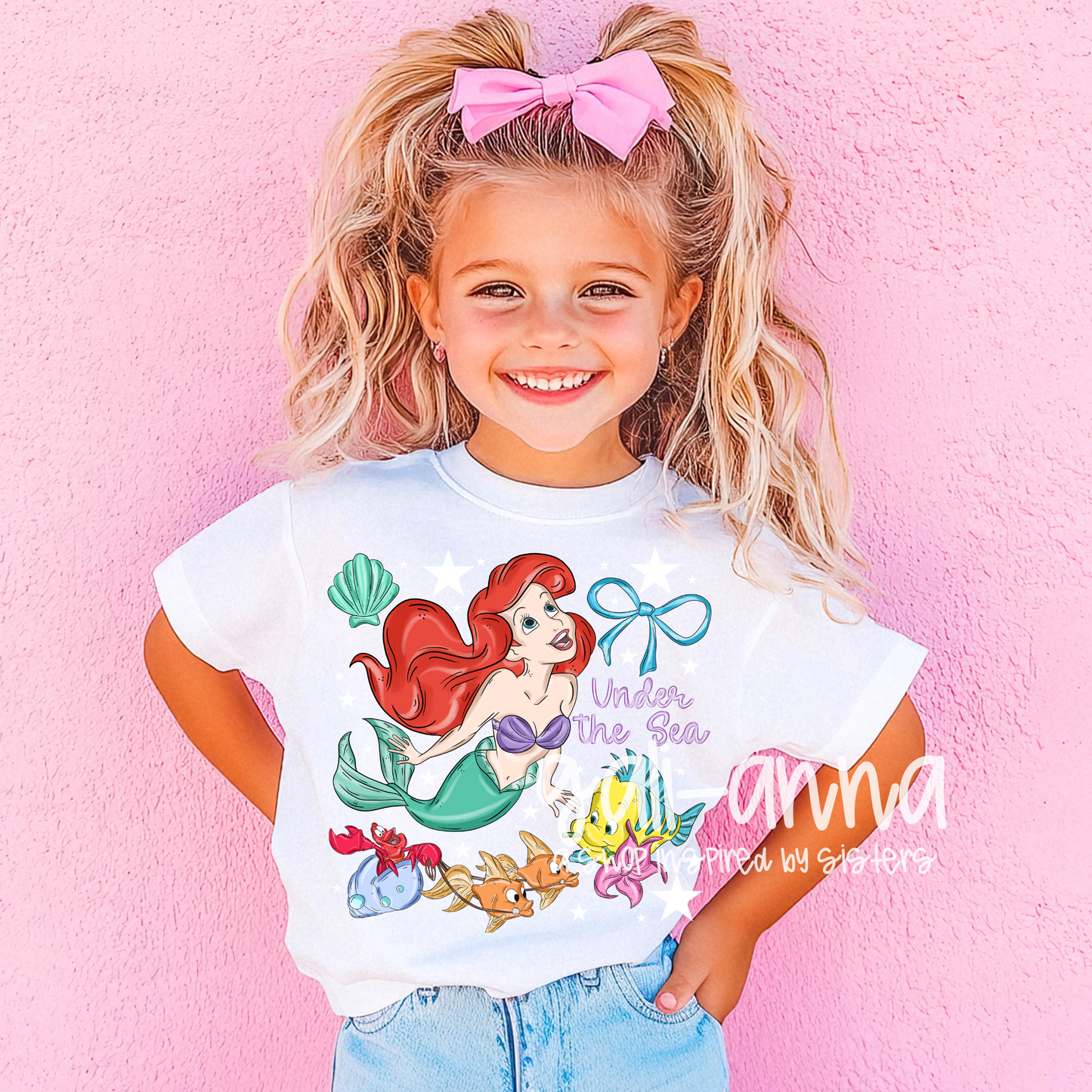 SEA PRINCESS & FRIEND - KIDS TEE