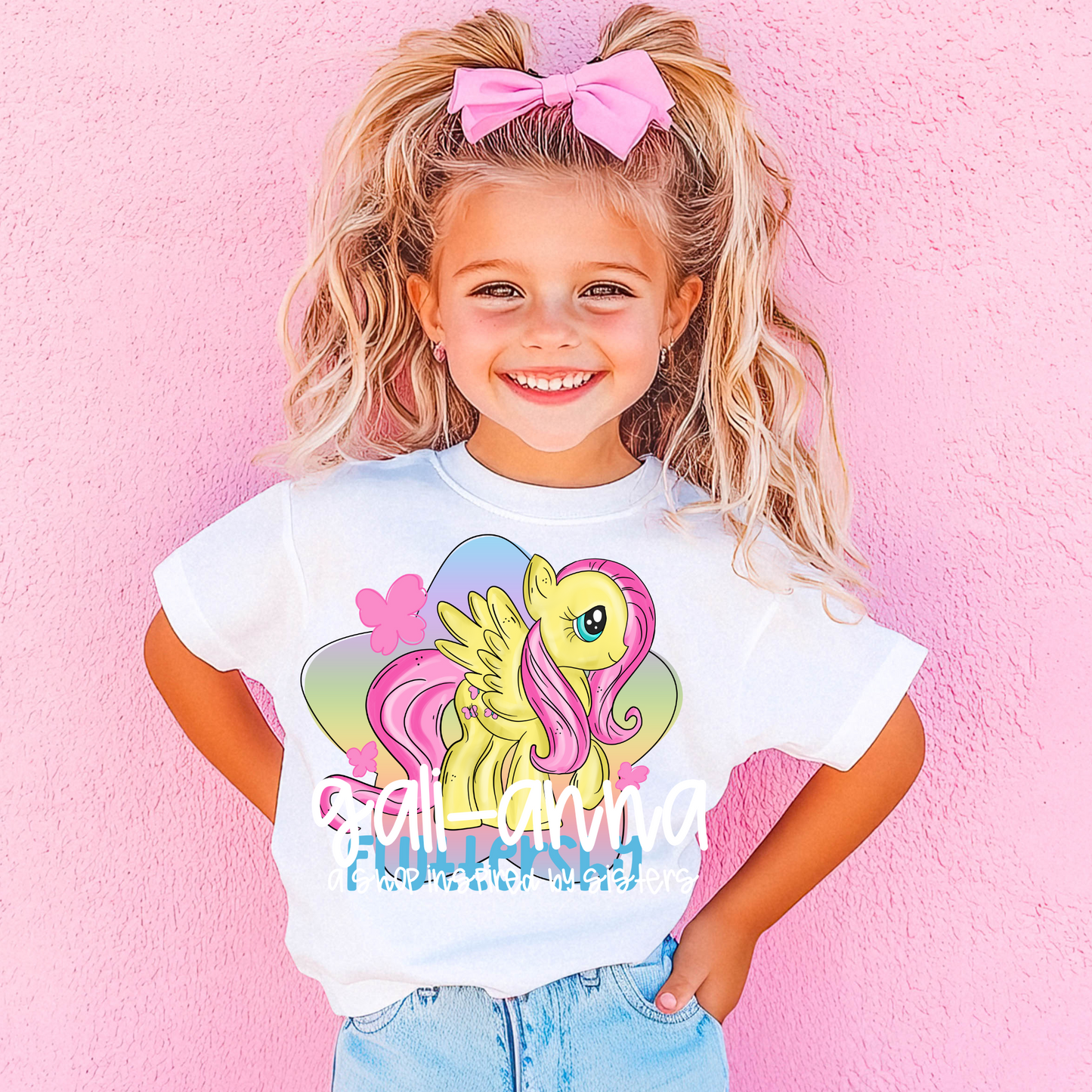 MLP FLUTTER SHY - KIDS TEE