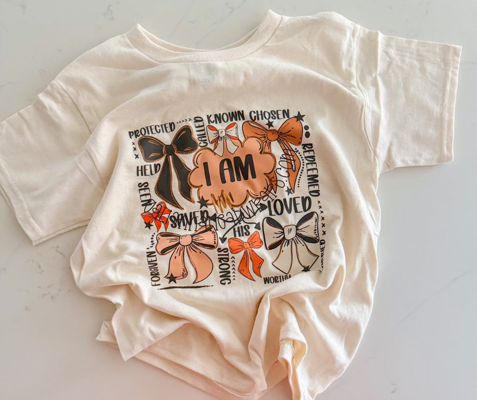 RTS I AM TEE- YXS (5/6) cotton tee