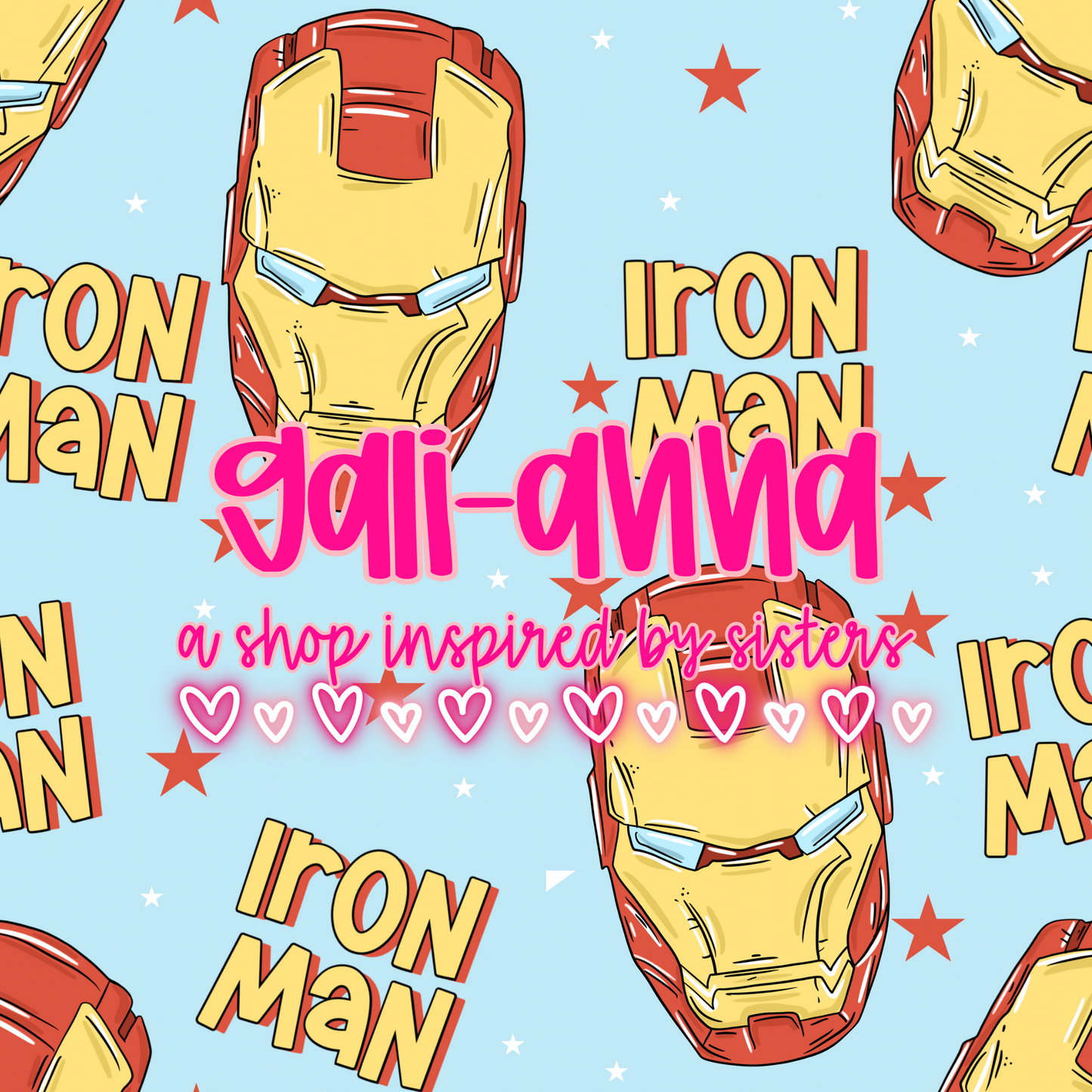 VIP PERK PRINT- IRON-MAN *mwg