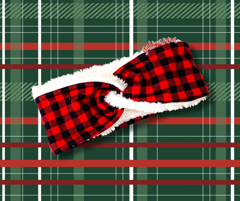 BUFFALO PLAID -  SHERPA LINED TT