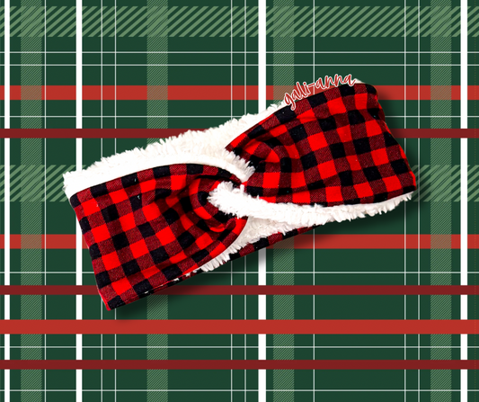 BUFFALO PLAID -  SHERPA LINED TT