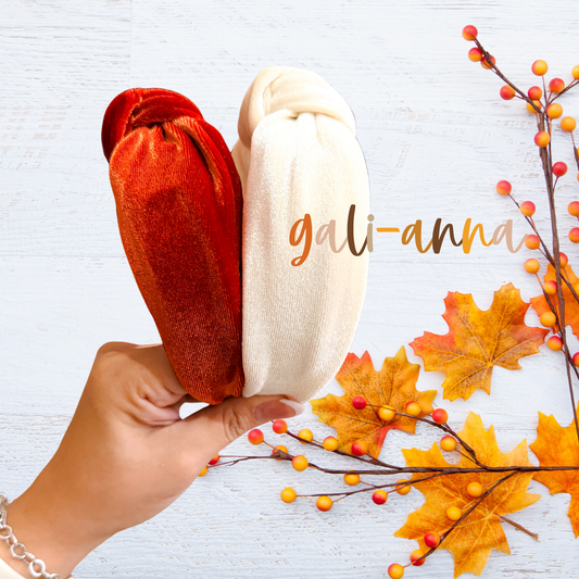 THANKSGIVING VELVET SOLIDS - NANA BANDS