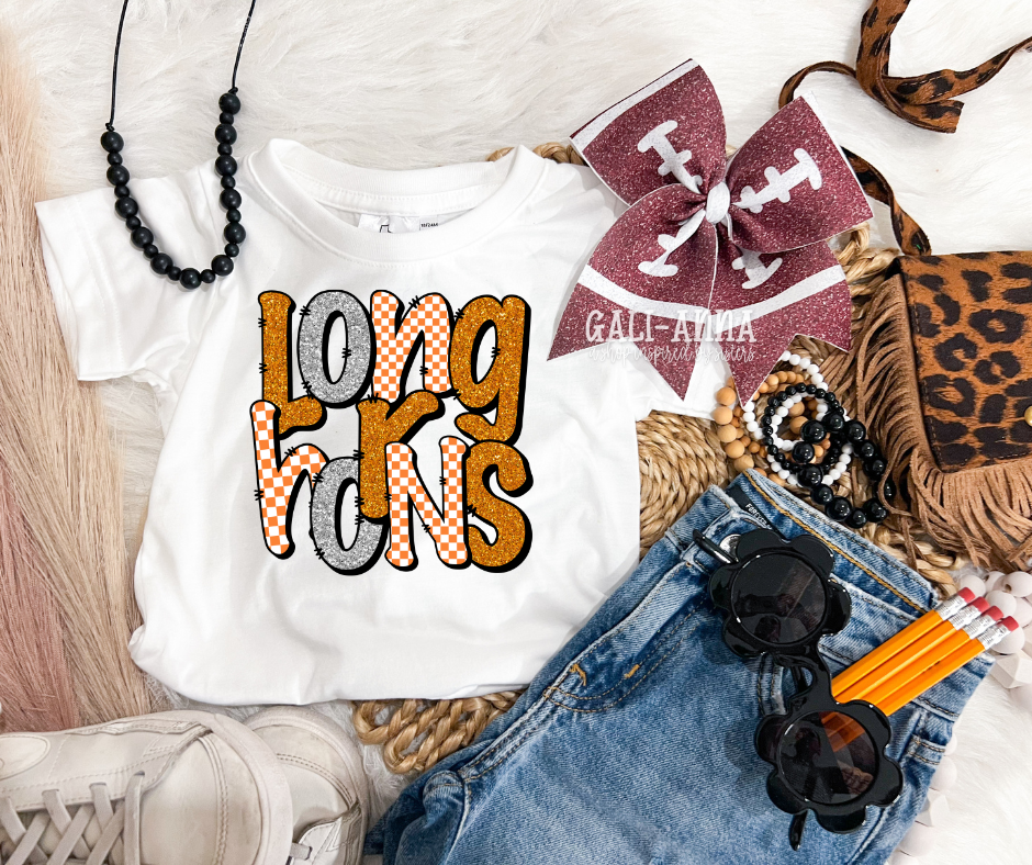 LONG-HORNS TEE