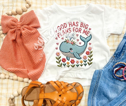 GOD HAS BIG PLANS FOR ME ... KIDS TEE
