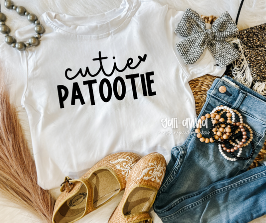 CUTIE PATOOTIE - KIDS TEE/SWEATSHIRT