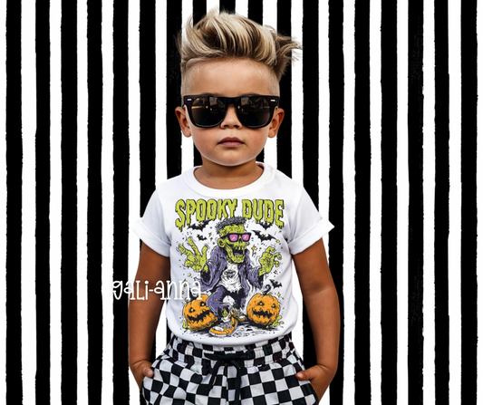 SPOOKY DUDE ... KIDS TEE