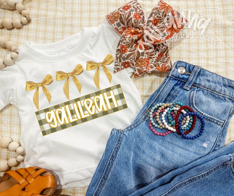 RAE'S FALL FLORAL PUFF CHEER BOW