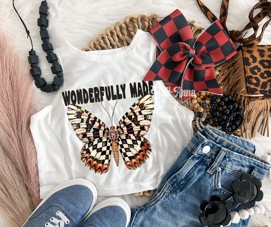 WONDERFULLY MADE TEE/TANK