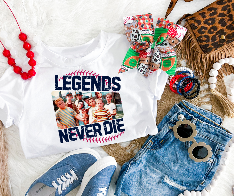 LEGENGS NEVER DIE KIDS TEE