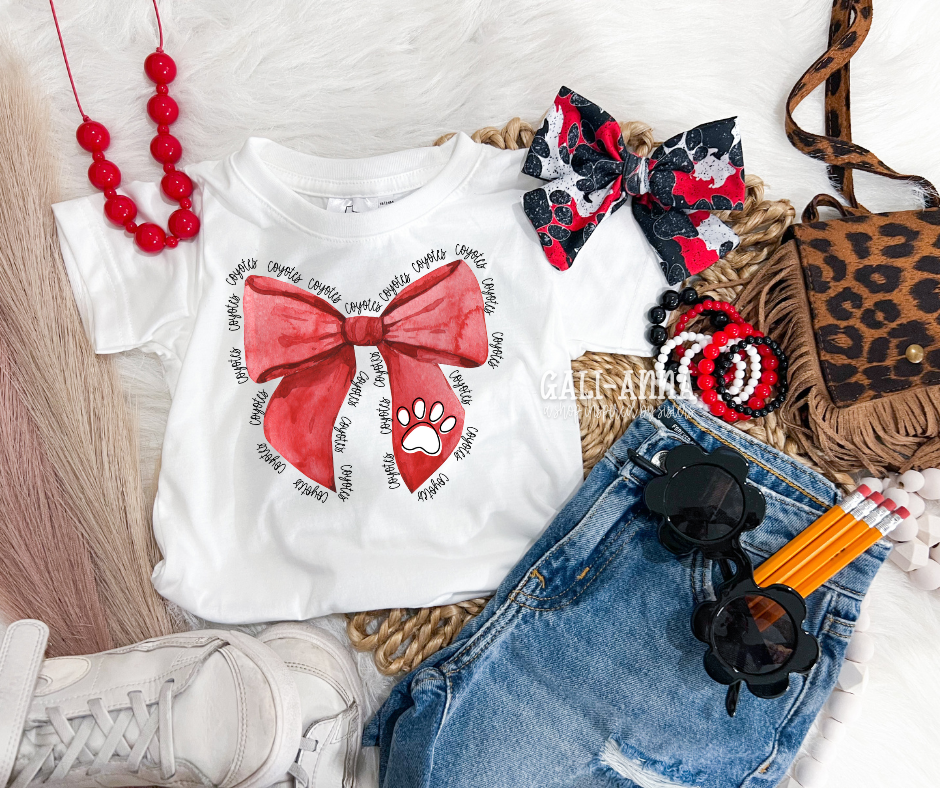 COYOTES BOW TEE