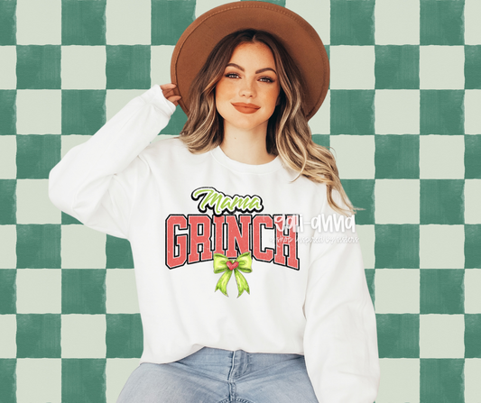 MAMA G R IN CH ADULT TEE/SWEATSHIRT