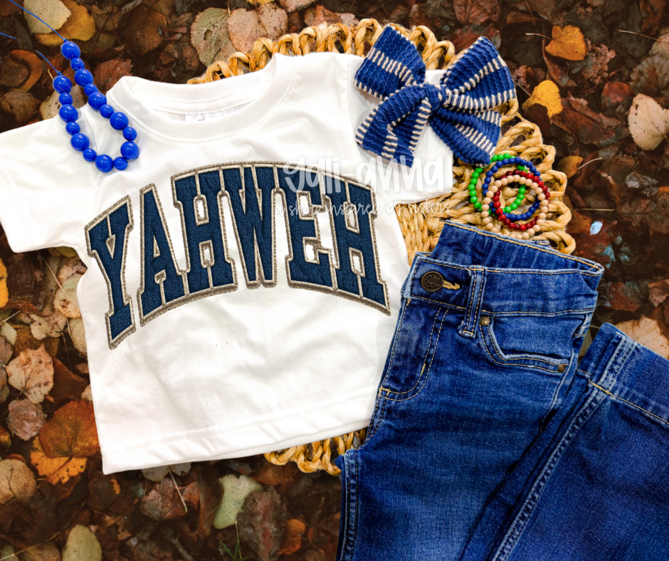 BLUE STRIPED URBAN RIB - NOT SO DAINTY BOW