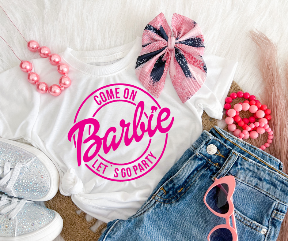 BARBIE GIRL SCHOOL GIRL BOW