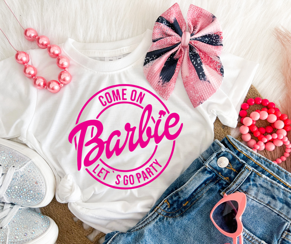 BARBIE GIRL SCHOOL GIRL BOW