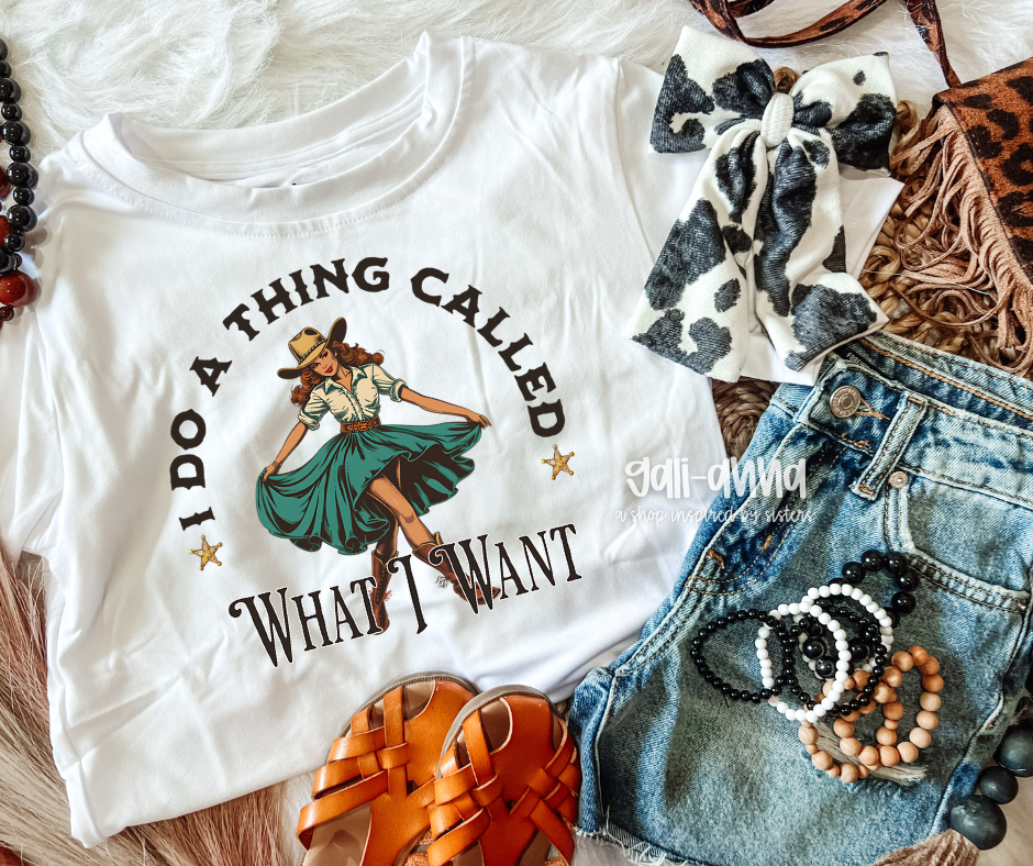 I DO A THING CALLED, WHAT I WANT - KIDS TEE/SWEATSHIRT