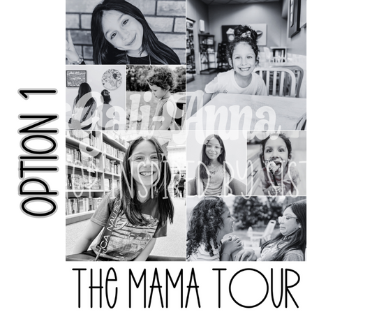 PERSONALIZED MAMA TOUR  ADULT TEE *OPTION 1