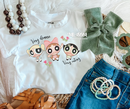 DEMURE AND CUTE KIDS TEE