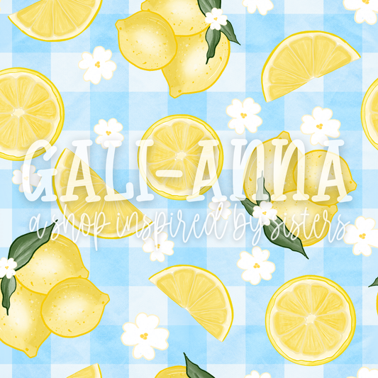 VIP PERK LISTING- GINGHAM LEMON SLICES