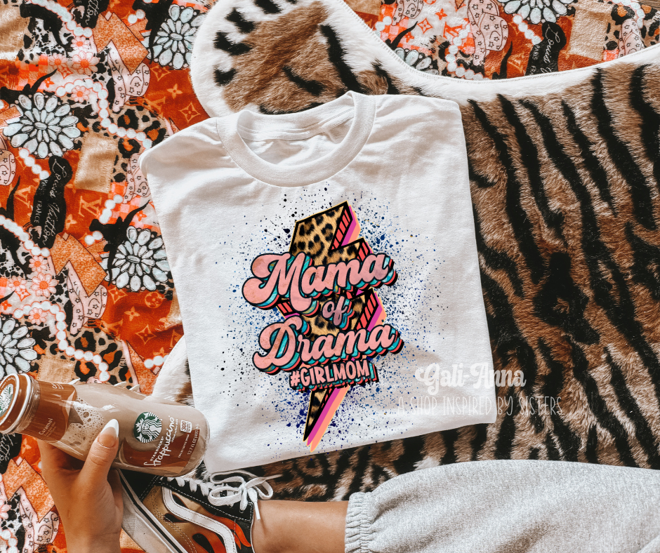 MAMA OF DRAMA ADULT TEE