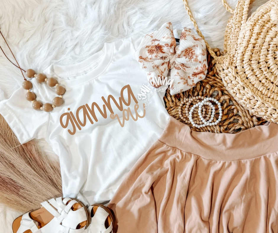 NEUTRAL TONE NAME- KIDS TEE
