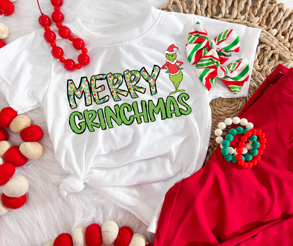 CHRISTMAS CANDY STRIPES DAINTY PIGGIES