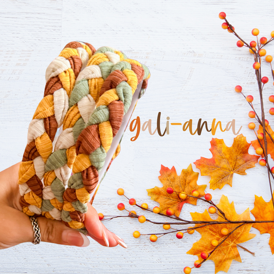 THANKSGIVING DROP BRAIDED BANDS - SKINNY MINNY ONLY