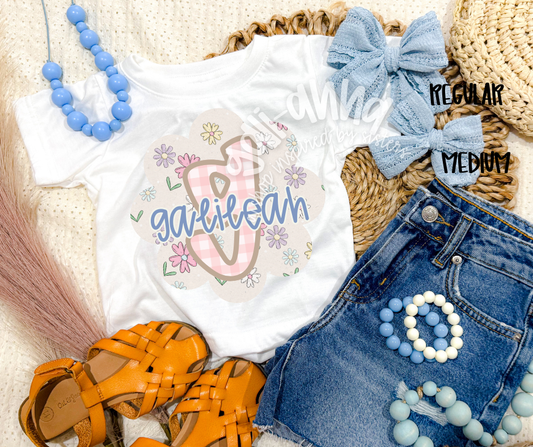 LIGHT BLUE CLASSIC RUFFLE - NOT SO DAINTY BOW